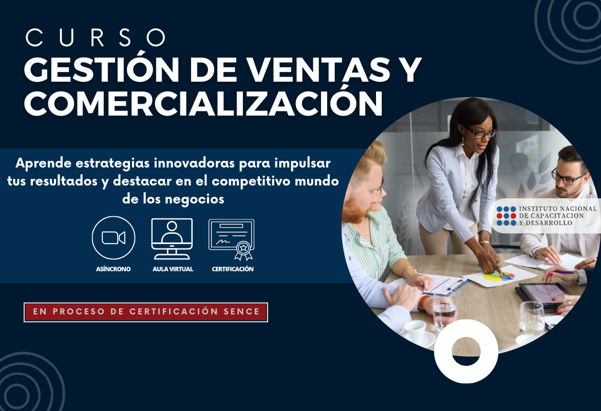 Curso Gestión de Ventas y Comercialización