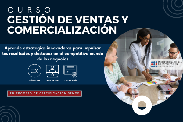 Curso Gestión de Ventas y Comercialización